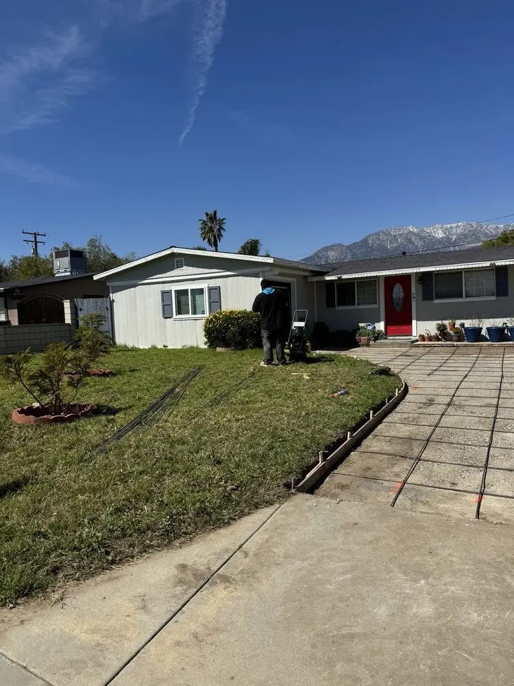 Front yard before transformation