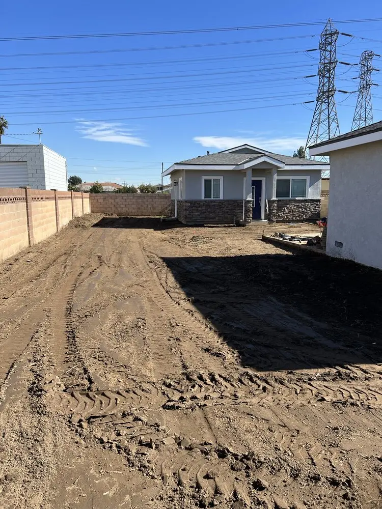 Site grading and preparation